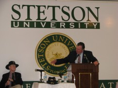 General Hal Moore and Joe Galloway at Stetson University