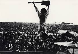 The Who at Woodstock. "Who … who … who are you?"