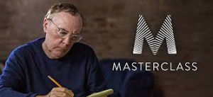 James Patterson, seen here on his MasterClass.com course, maintains a big file of NEW IDEAS