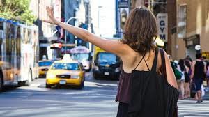 "Hey! Taxi!"