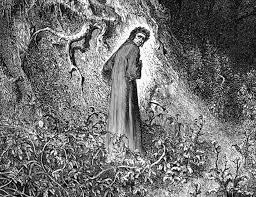 Dante in a dark wood. "Didn't we pass that same tree half an hour ago?"